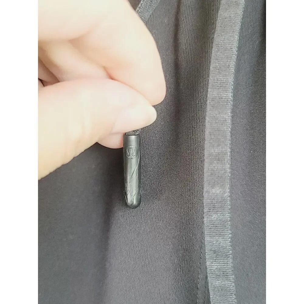 Lululemon Keep Moving Drawstring Full Length Pants in Black, sz 6